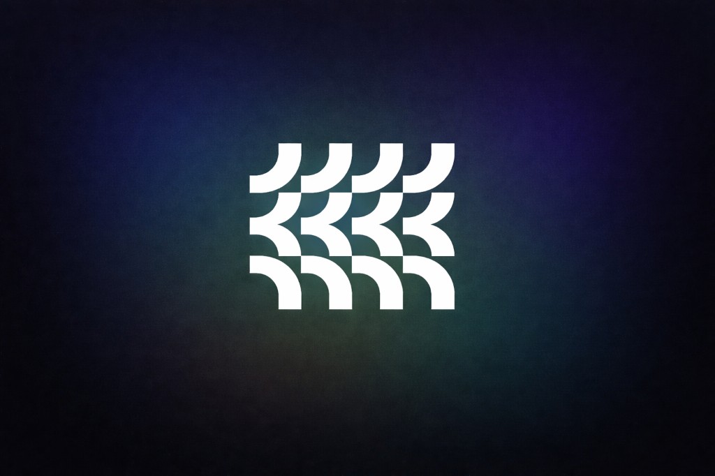 Abstract geometric pattern representing AI agent workflows